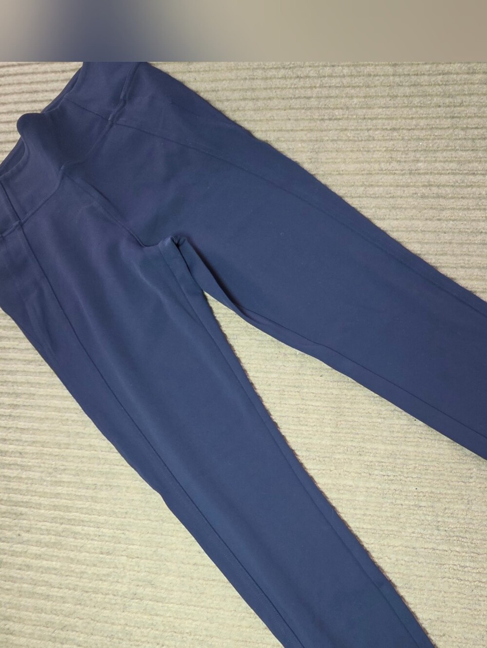 Athleta Delancey Skyline Navy Blue Tight Sculptek Women's Small Zippered Ankle